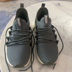 Puma green soft foam shoes 👟